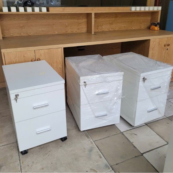 Tủ cabin gỗ công nghiệp 2 ngăn mới 90%