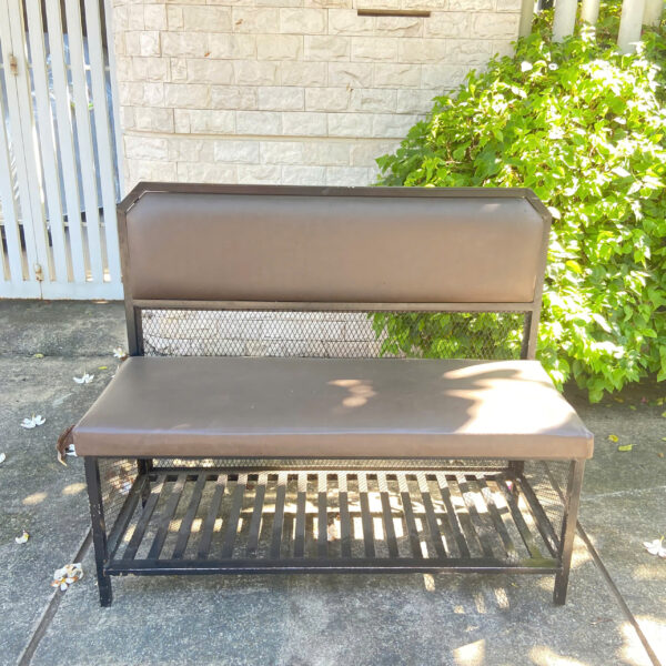 Băng ghế sofa bida cũ khung sắt chắc chắn