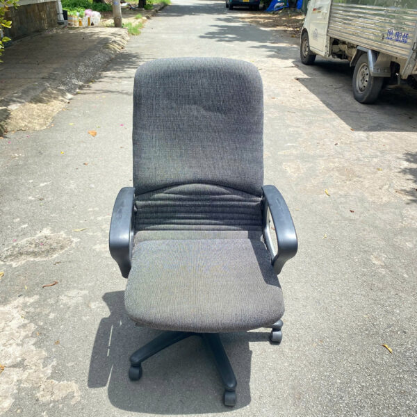 Ghế xoay văn phòng vải xám cũ giá rẻ