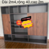 Tủ kệ tài liệu giám đốc gỗ MDF như mới