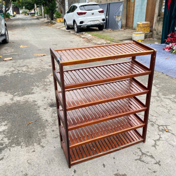 Thanh lý kệ dép gỗ 6 tầng 80cm giá rẻ tại TP.HCM