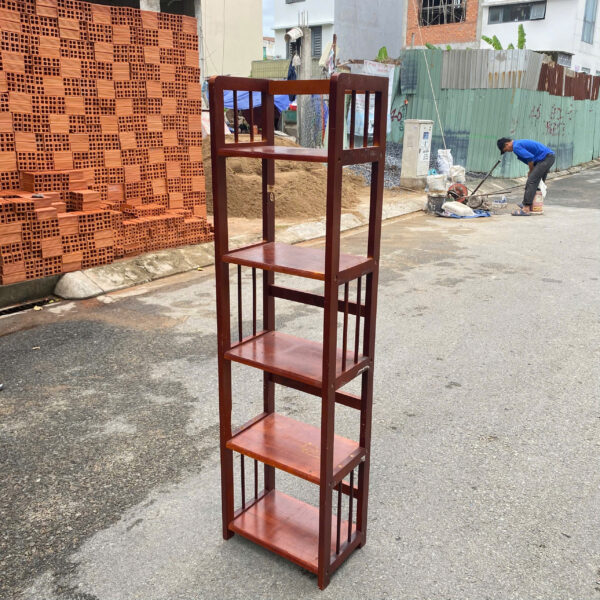 Kệ sách gỗ 5 tầng cao 1m6 thanh lý giá rẻ