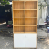 Tủ kệ gỗ trưng bày gỗ MDF 1mx2m như mới giá rẻ