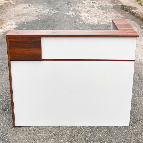 Quầy lễ tân thu ngân 1m2 tiện lợi mới 100%