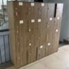 Tủ locker gỗ, tủ đồ cá nhân siêu thị 20 ô như mới