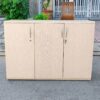 Tủ hồ sơ, tài liệu thấp 3 cánh 1m2x85cm mới 90%