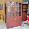 Tủ hồ sơ, tủ tài liệu Giám đốc gỗ cửa kính cao cấp