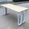 Thanh lý bàn làm việc chân sắt 1m6x75cm giá rẻ