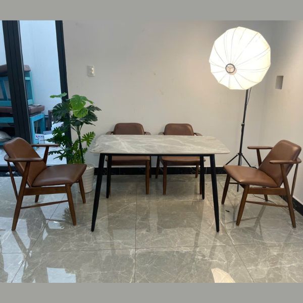 Bộ bàn ăn 4 ghế Babie hiện đại sang trọng