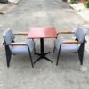 Thanh lý ghế đơn sofa cafe Napa chân phi tiễn cao cấp
