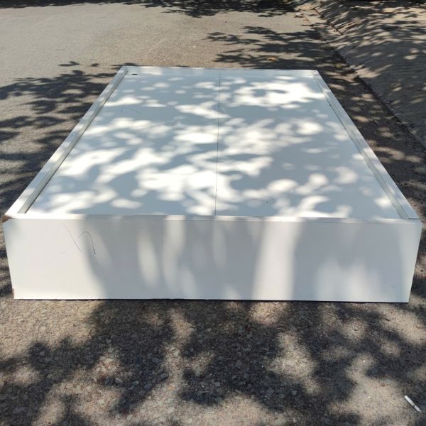 Thanh lý giường gỗ MDF 3 hộc kéo