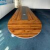 Thanh lý bàn họp văn phòng hình Oval dài 6m như mới