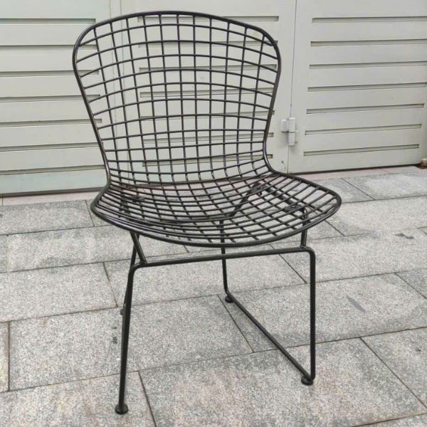 Thanh lý ghế lưới sắt cafe như mới